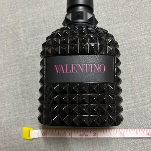 Valentino Black Studded Bottle with Pink Logo